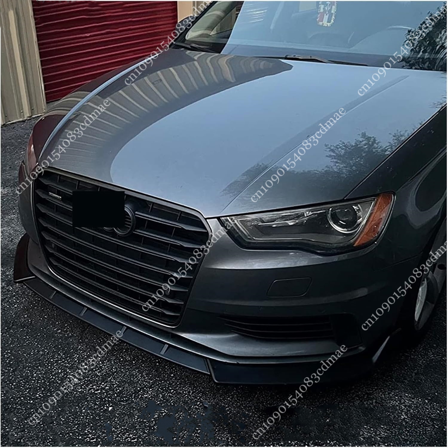 Model Kit Brands - Voorbumper Splitter Lip Voor AUDI A3