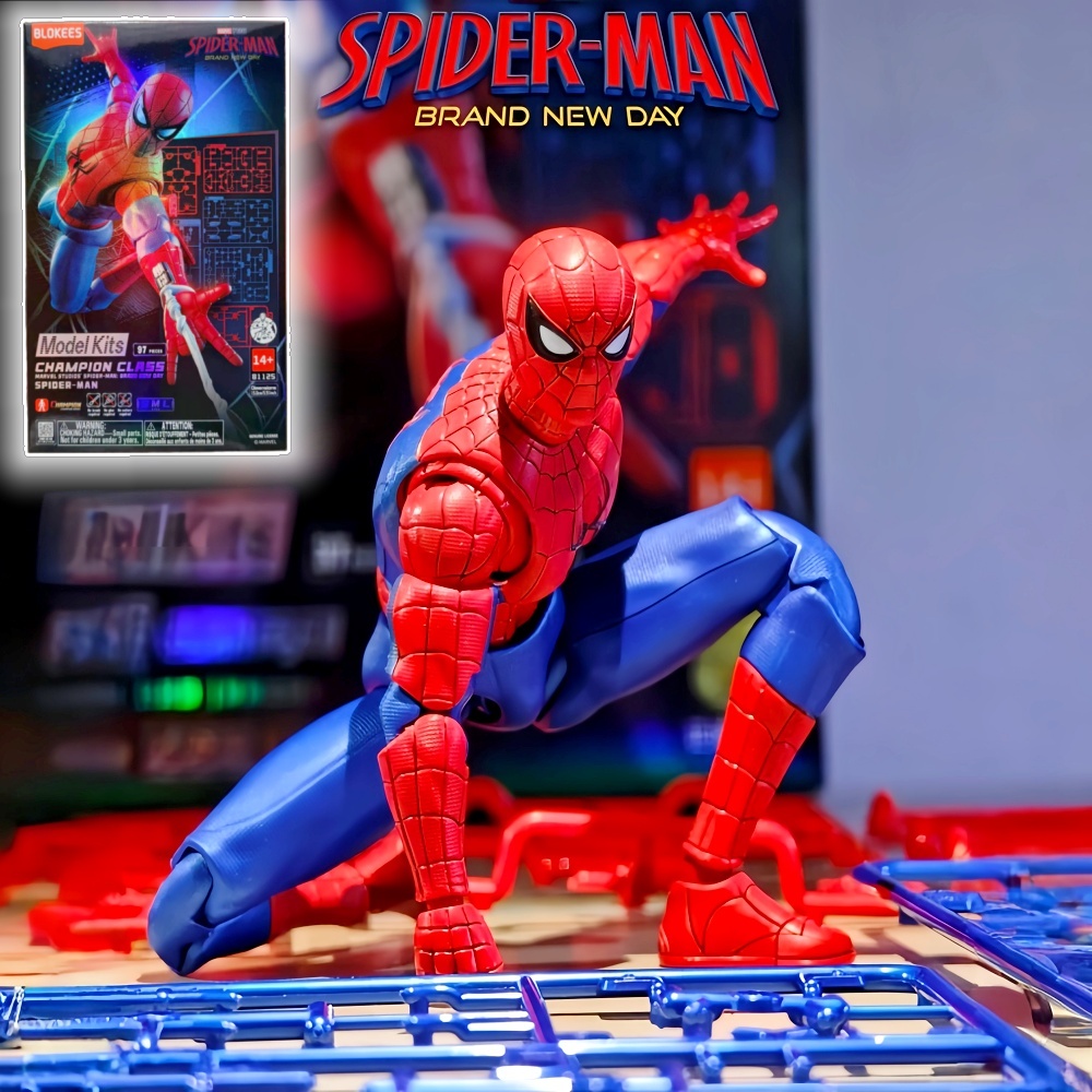 Model Kit Brands - Op voorraad Blokees Spiderman Gloednieuwe Day