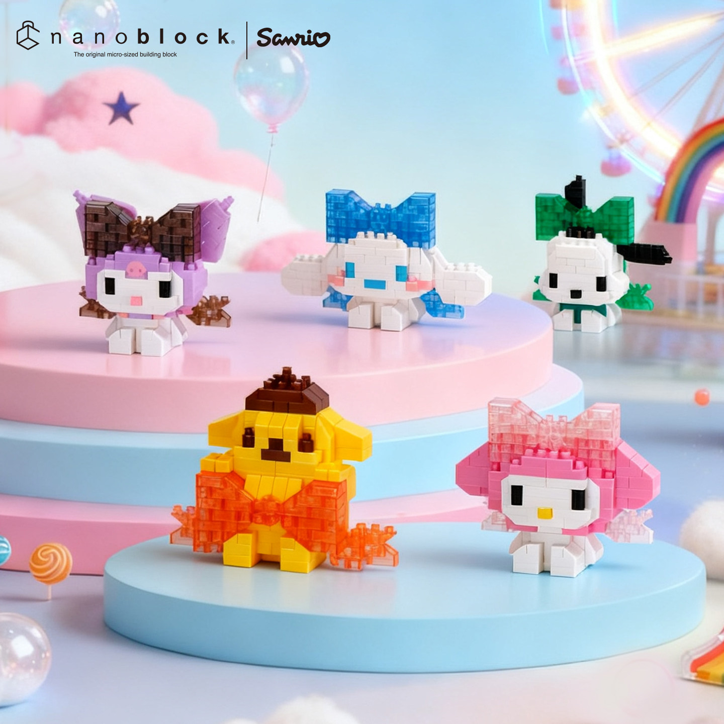 Model Kit Japan - Nanoblock Sanrio Micro Bouwstenen Echte Big