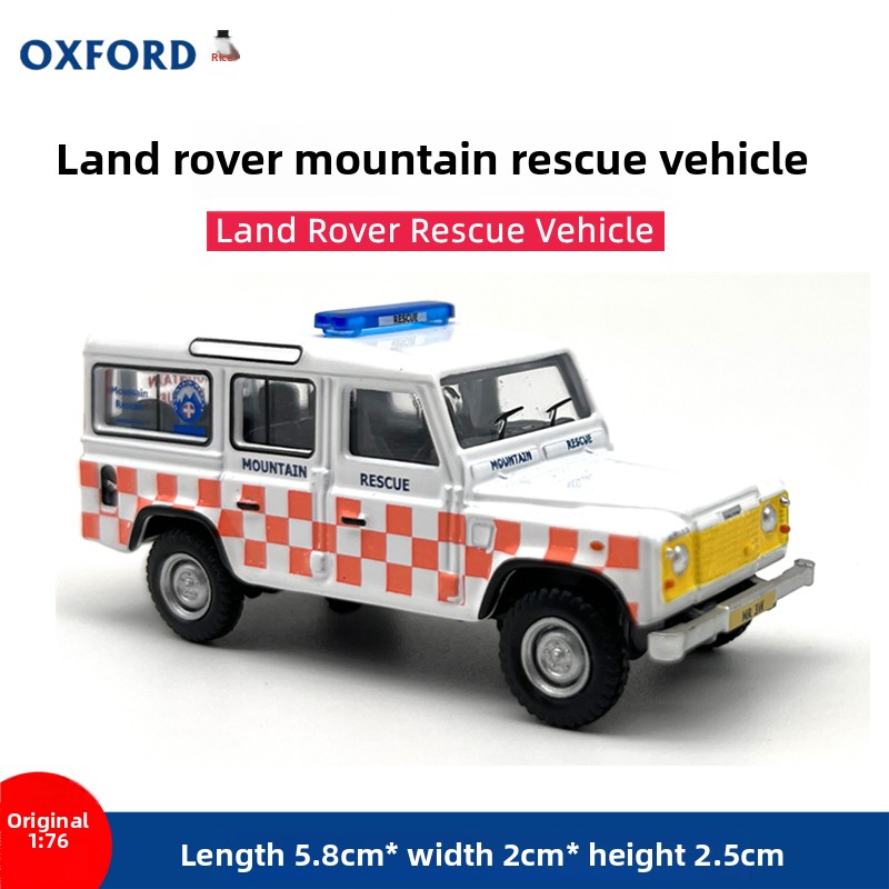 Model Kit Jeep - Diecast OXFORD 1:76 Schaal Land Rover