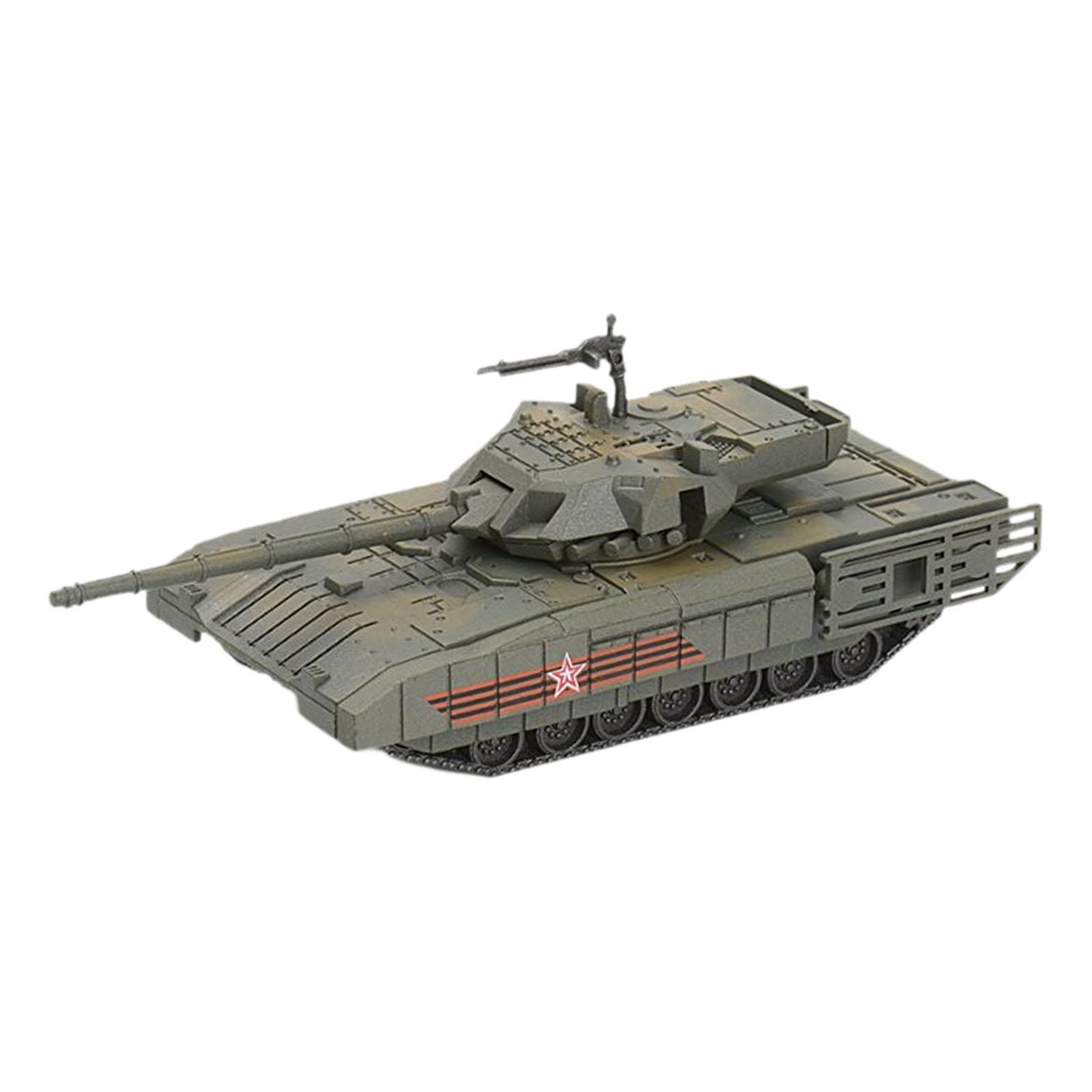 Model Kit Quick - Simulatie 1/72 tankmodel Snelle montage Plastic