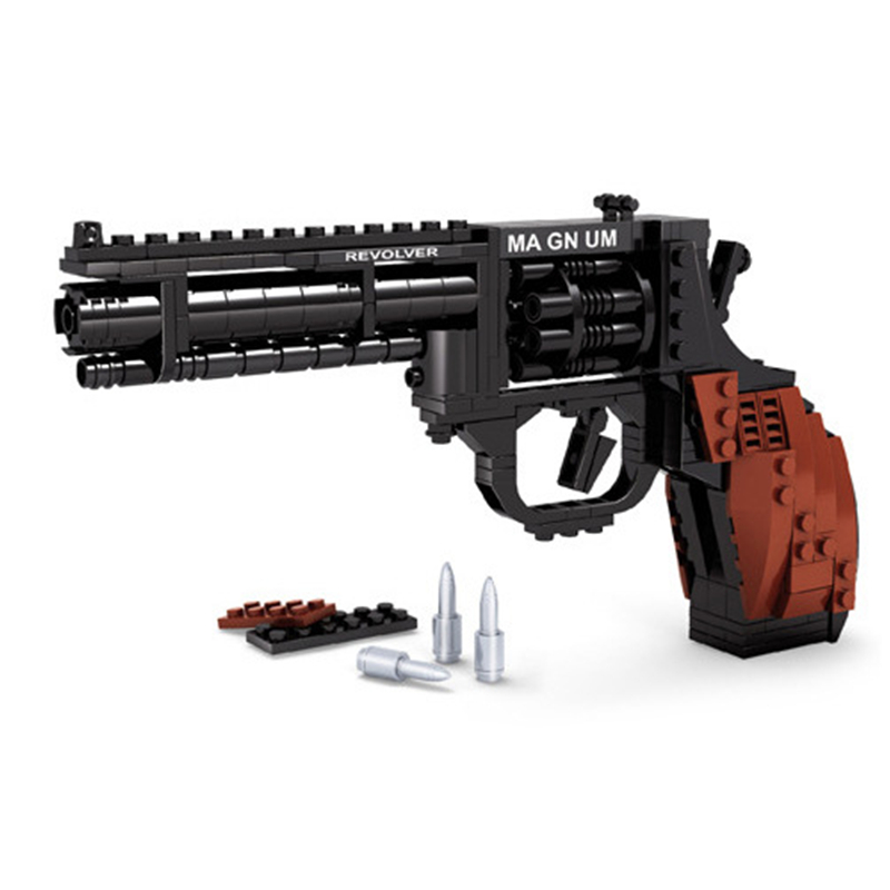 Model Kit Revolver - Ausini SWAT Magnum Revolver Pistool Power