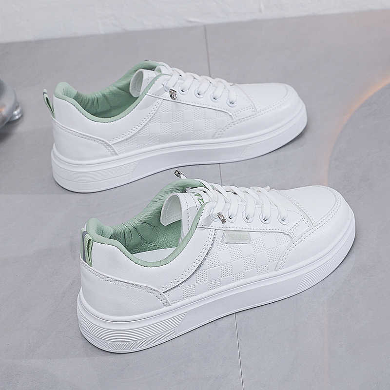 Model Kit Brands - Herfst sneakers met dikke hakken Witte