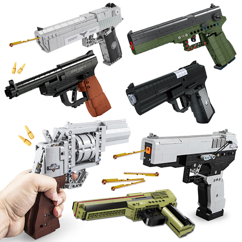 Militaire WW2 Desert Eagle Rev - Model Kit Revolver recensie en prijs