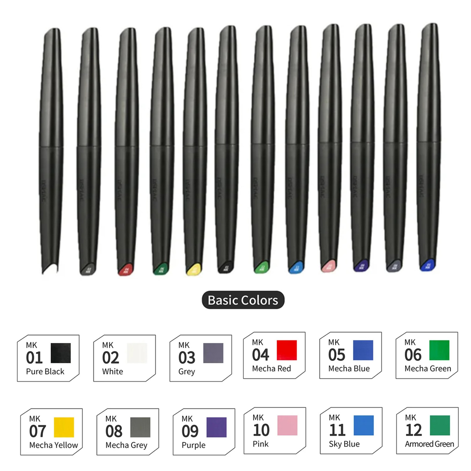 DSPIAE Soft Tip Marker Pen Kit - Model Kit Gundam recensie en prijs