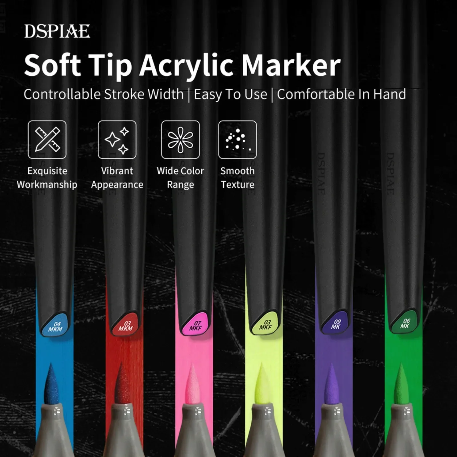DSPIAE Soft Tip Marker Pen Kit - Model Kit Gundam recensie en prijs