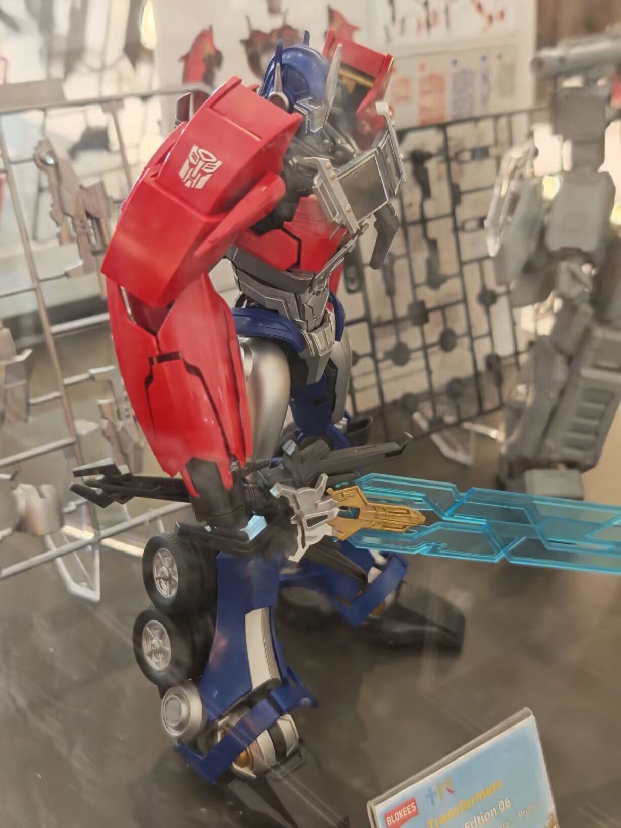 Blokees Transformers Optimus P - Model Kit Japan recensie en prijs