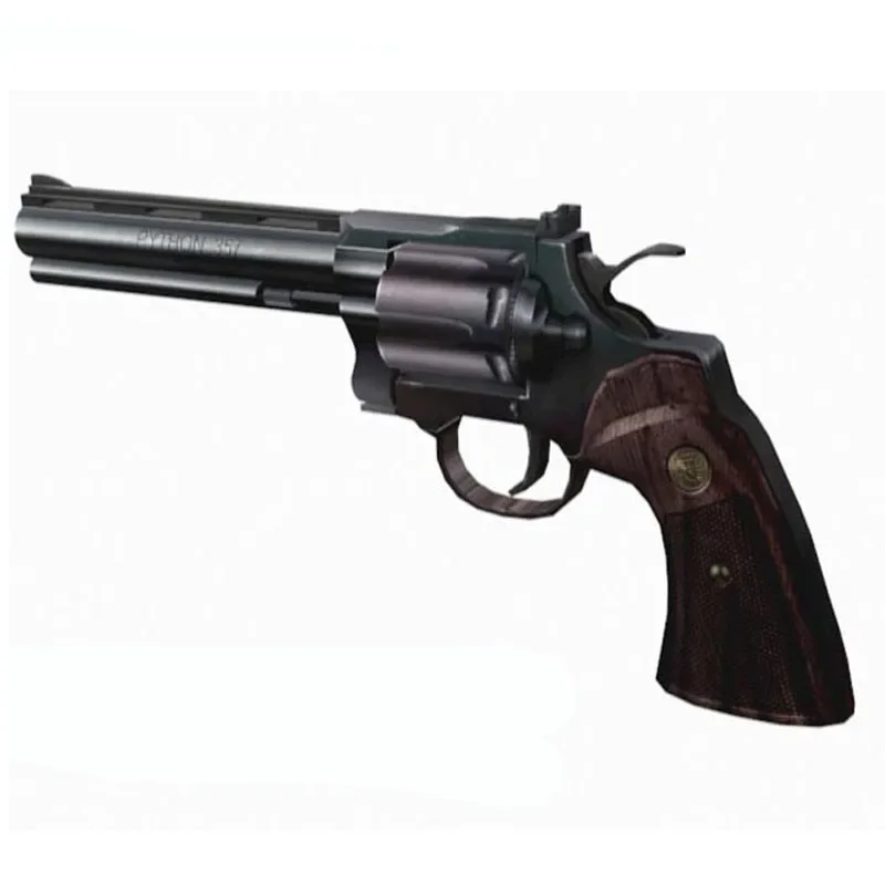 1:1 Revolver Python Gun 3D-pap - Model Kit Revolver recensie en prijs