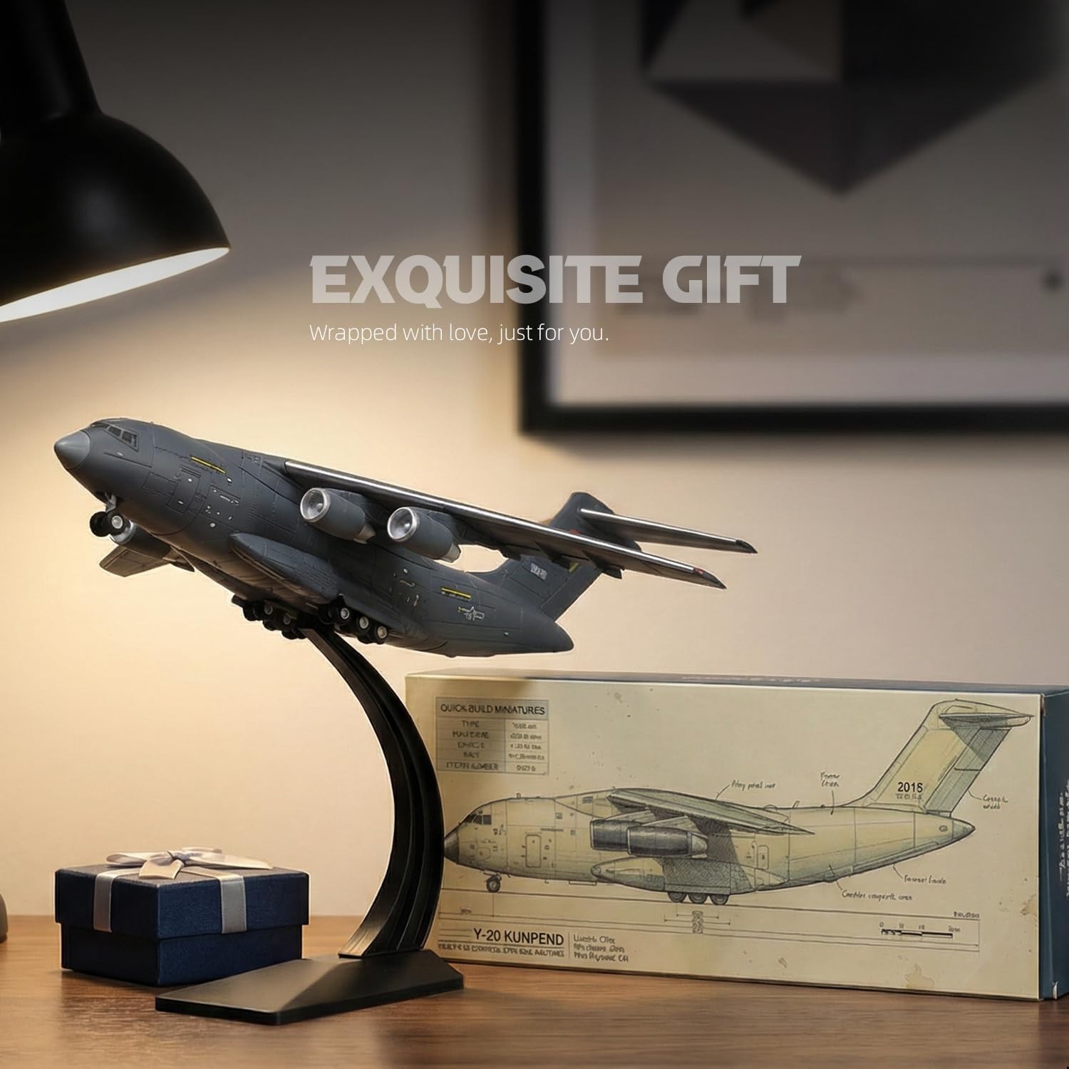 1:100 Schaal Y-20 Transportvli - Model Kit Quick recensie en prijs