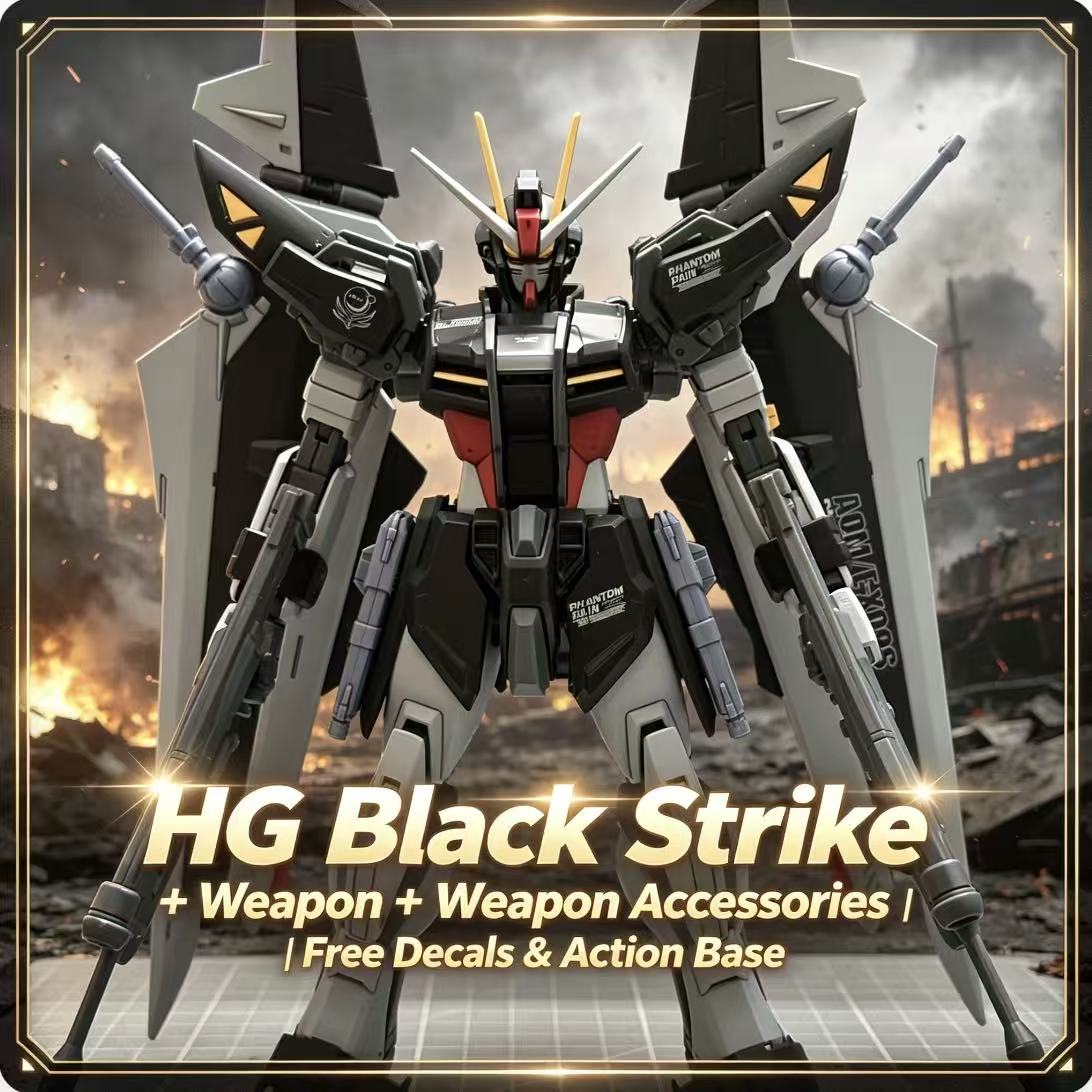 41 HG 1/144 Black Strike Mecha - Model Kit X Wing recensie en prijs