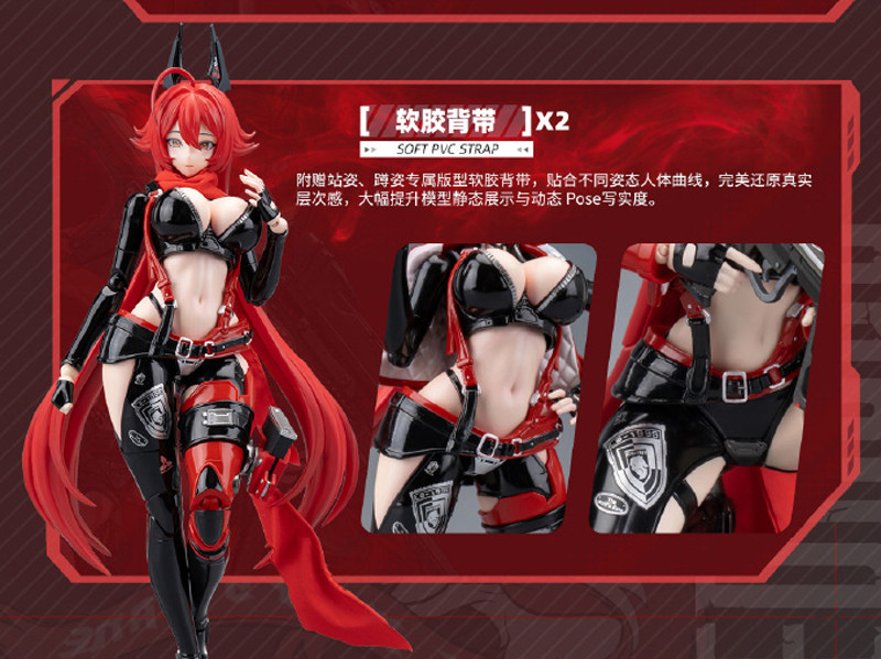Pre-order Hemoxian 1/12 RED HO - Model Kit Mecha Girl recensie en prijs
