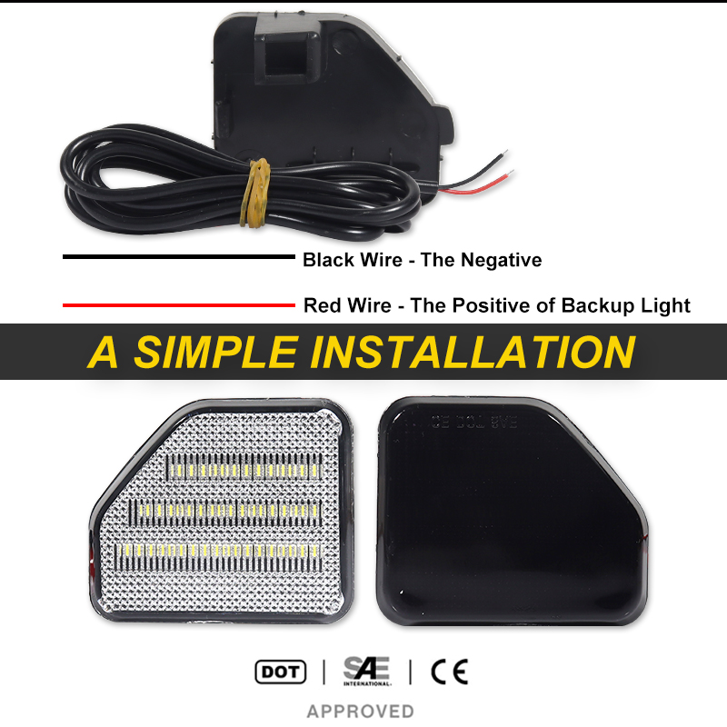iJDM Witte LED-achterbumperref - Model Kit Jeep recensie en prijs
