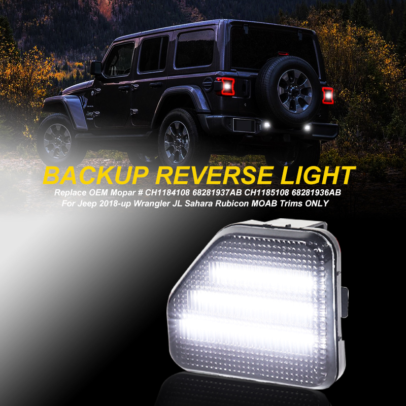 iJDM Witte LED-achterbumperref - Model Kit Jeep recensie en prijs