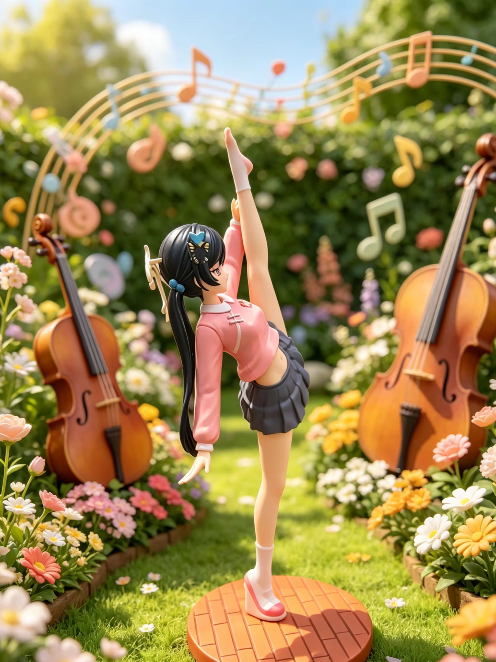 Beenliftende prinses, perifere - Model Kit Mecha Girl recensie en prijs