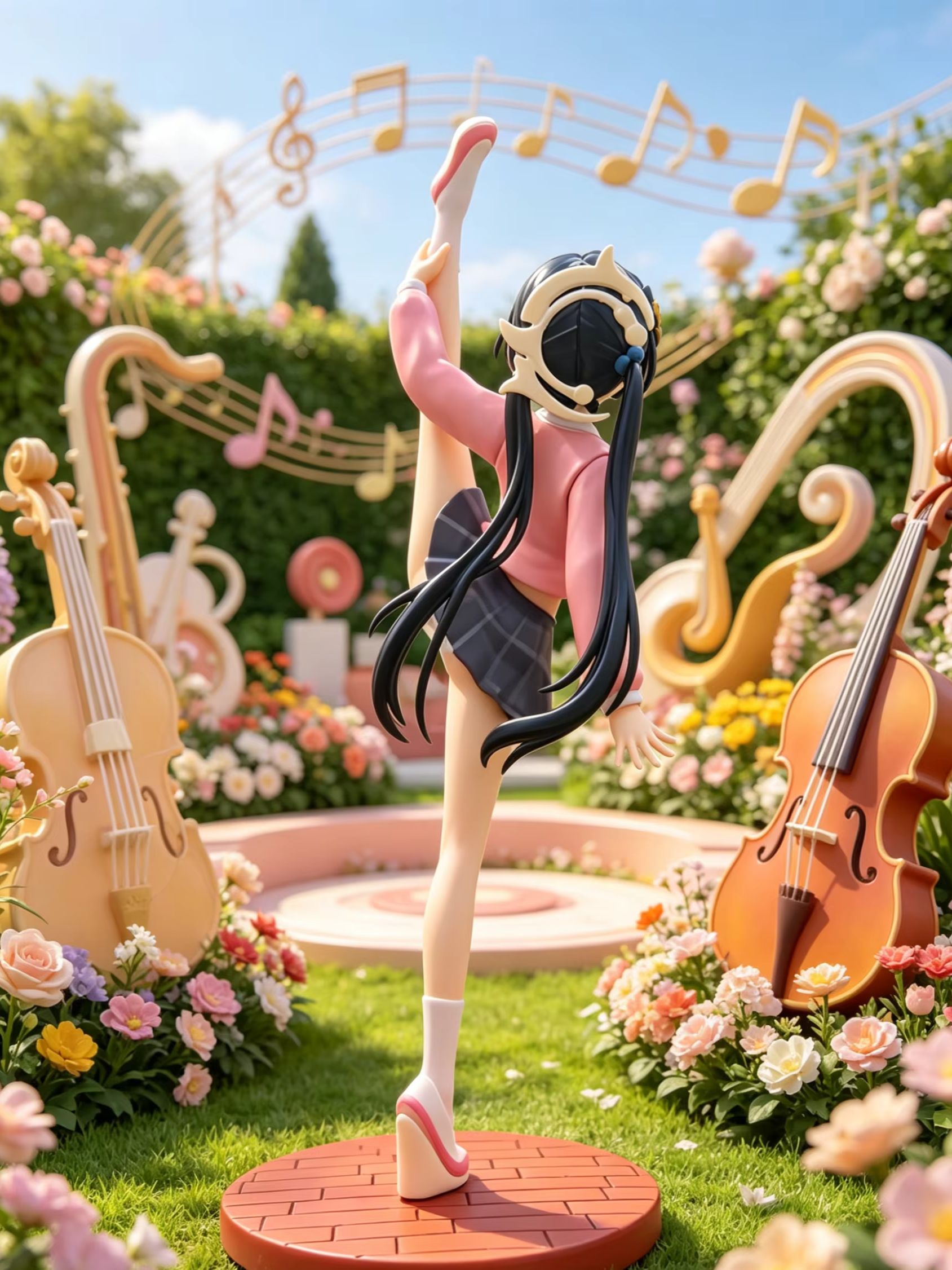 Beenliftende prinses, perifere - Model Kit Mecha Girl recensie en prijs